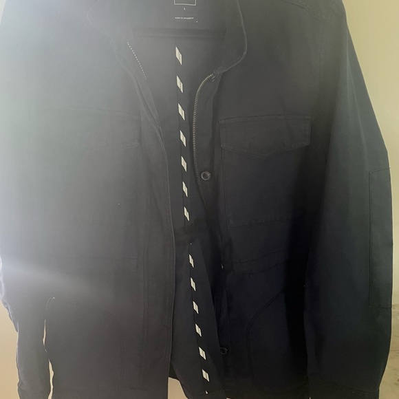 GAP Jacket Men’s Navy Blue Windbreaker Size L New with Tag - Picture 6 of 9